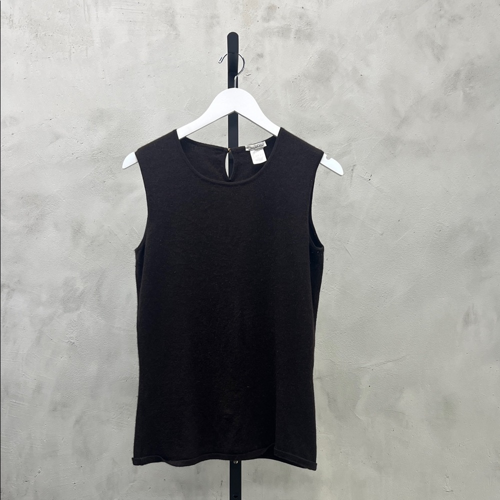 Oscar de la Renta Black Tank Top